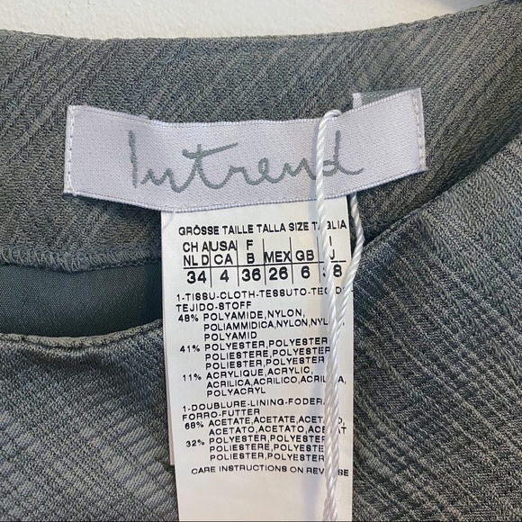 Intrend Gray Ruched Dress - Picture 2 of 13